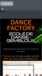 Mobile Screenshot of dance-factory.be